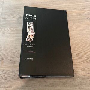 Black Photo Album 300 4x6 photos